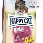غذای خشک گربه مینکاس استرلایز هپی کت (وزن 900گرم-فله-زیپ کیپ)    MINKAS STERILISED_HAPPYCAT