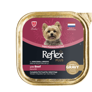 Reflex plus with Beef / Mini/Small Breeds (Chunks in Gravy)