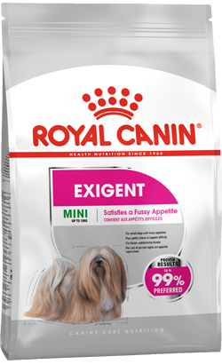 غذای خشک سگ اگزیجنت رویال کنین (وزن 3KG)   EXIGENT-MINI-ROYAL CANIN