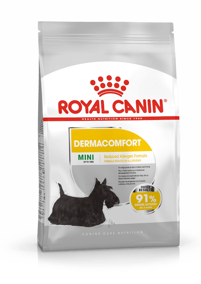 غذای خشک سگ مینی درماکامفورت رویال کنین (وزن 3KG)    DERMACOMFORT-MINI-ROYAL CANIN