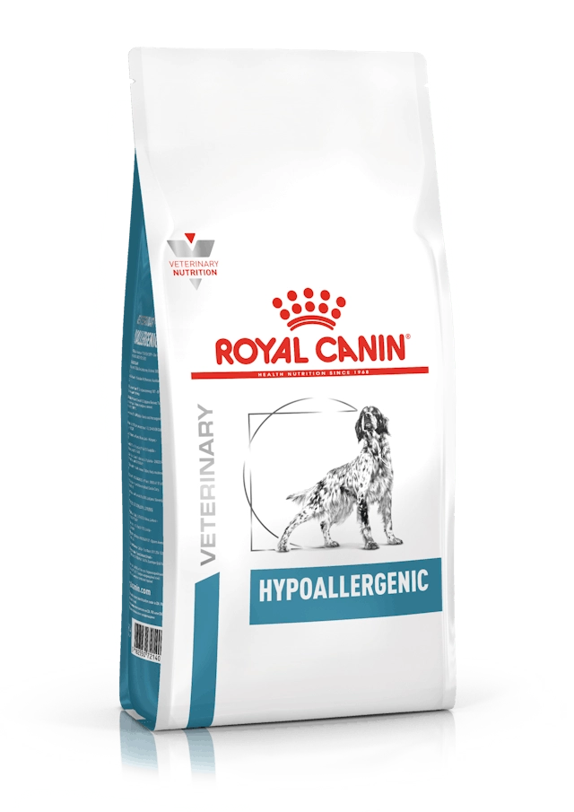 غذای خشک سگ هایپوآلرژنیک رویال کنین (وزن 2KG)   HYPOALLERGENIC_ROYAL CANIN