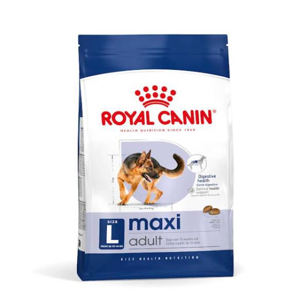 غذای خشک سگ مکسی ادالت رویال کنین (وزن 15KG)   MAXI ADULT-ROYAL CANIN