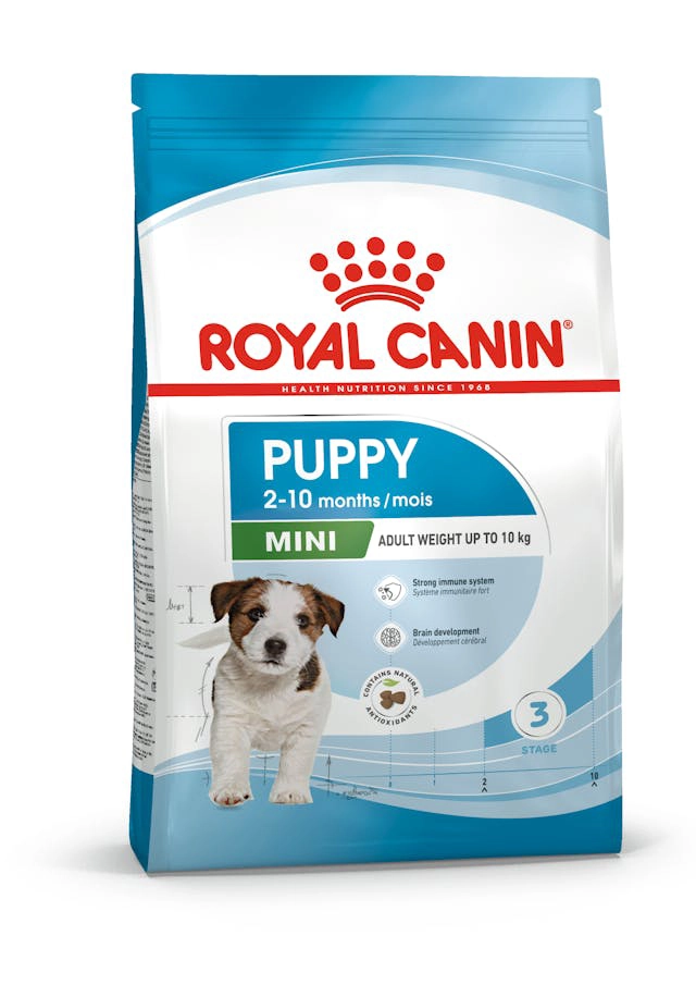 غذای خشک سگ پاپی مینی رویال کنین (وزن 2KG)   PUPPY (MINI)_ROYAL CANIN