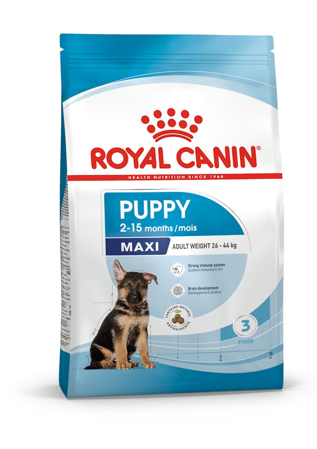 غذای خشک سگ پاپی مکسی رویال کنین (وزن 15KG)   PUPPY_MAXI_ROYAL CANIN