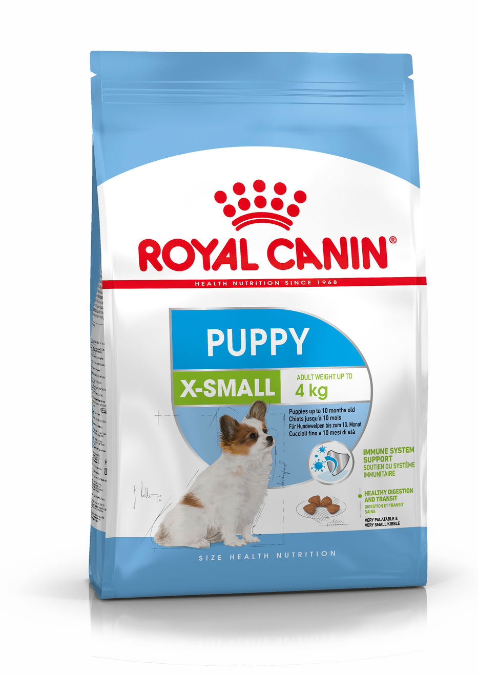 غذای خشک سگ پاپی (ایکس-اسمال) رویال کنین (وزن 1.5KG)   PUPPY (X_SMALL)_ROYAL CANIN