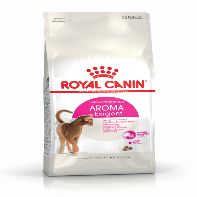 غذای خشک گربه آروما اگزیجنت رویال کنین    AROMA EXIGENT_ROYAL CANIN