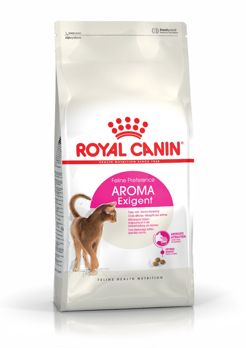 غذای خشک گربه آروما اکسیجنت رویال کنین    AROMA EXIGENT_ROYAL CANIN