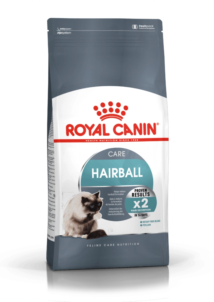 غذای خشک گربه هیربال رویال کنین (وزن 2KG)    HAIRBALL CARE_ROYAL CANIN