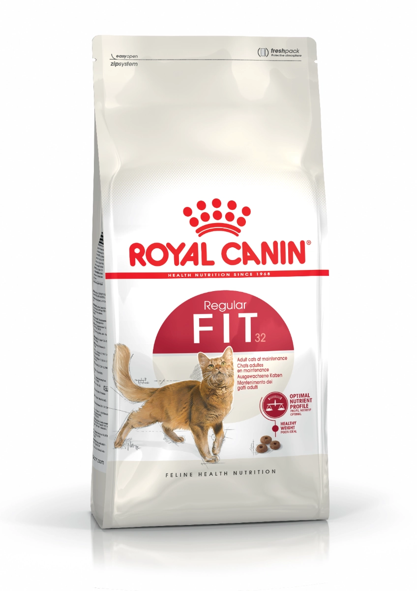 غذای خشک گربه فیت رویال کنین (وزن 2KG)     REGULAR FIT_ROYAL CANIN