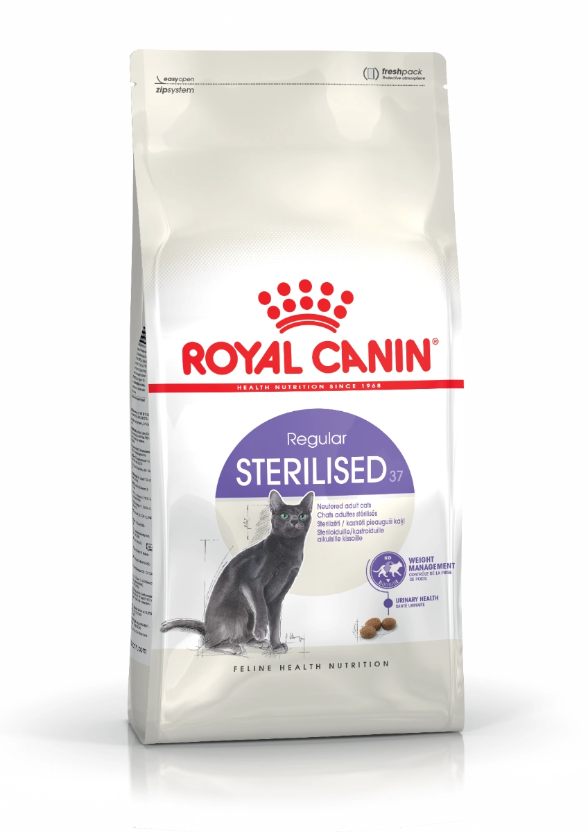 غذای خشک گربه عقیم شده (استرلایز) رویال کنین (وزن 4KG)    REGULAR STERILISED_ROYAL CANIN