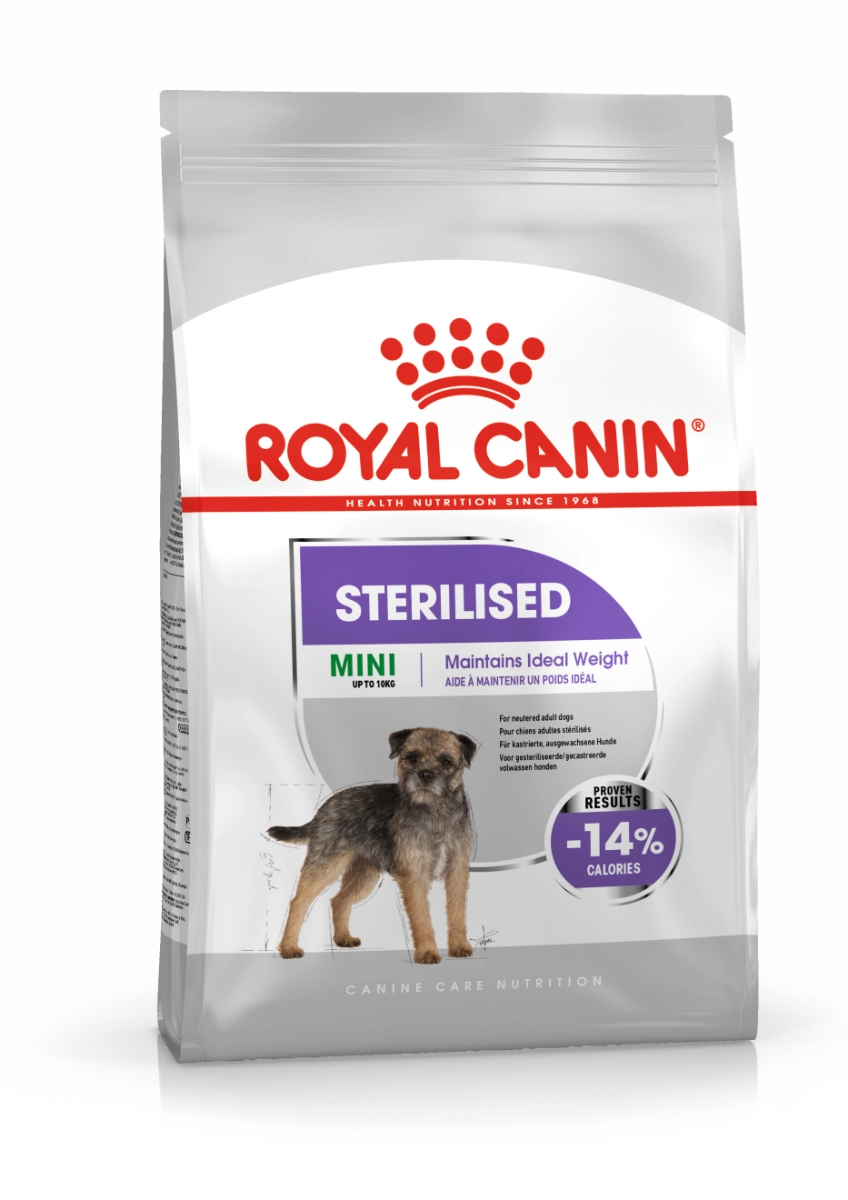 غذای خشک سگ استرالایزد مینی رویال کنین (وزن 3KG)    STERILISED (MINI)_ROYAL CANIN