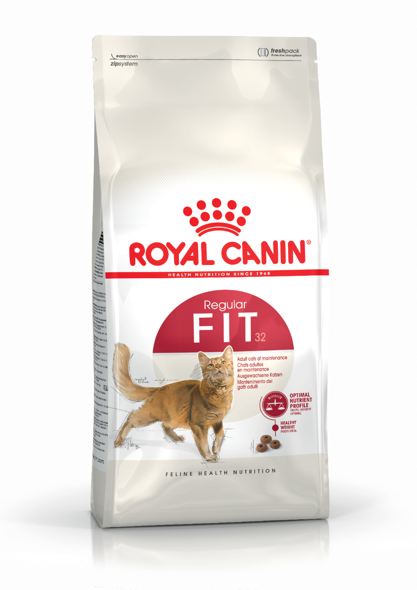 غذای خشک گربه فیت رویال کنین (وزن 2KG)     REGULAR FIT_ROYAL CANIN