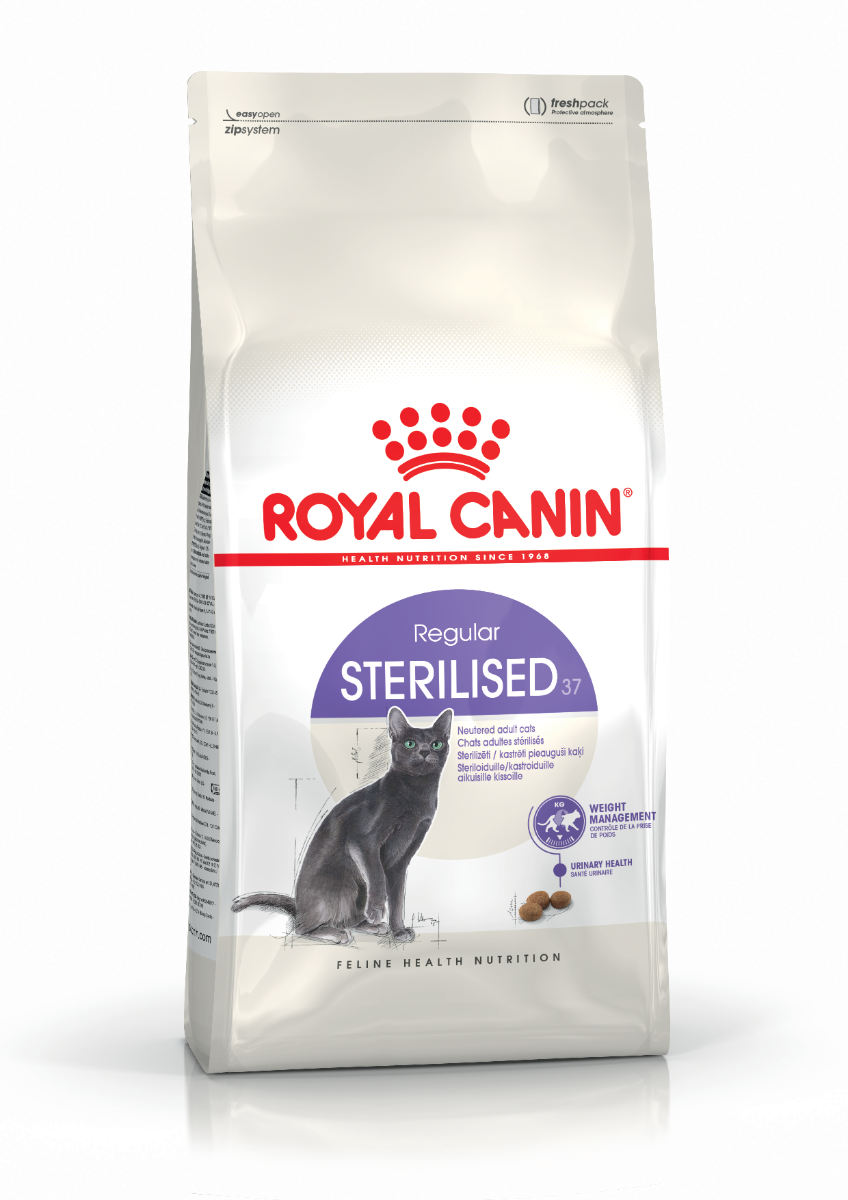 غذای خشک گربه عقیم شده (استرلایز) رویال کنین (وزن 4KG)    REGULAR STERILISED_ROYAL CANIN