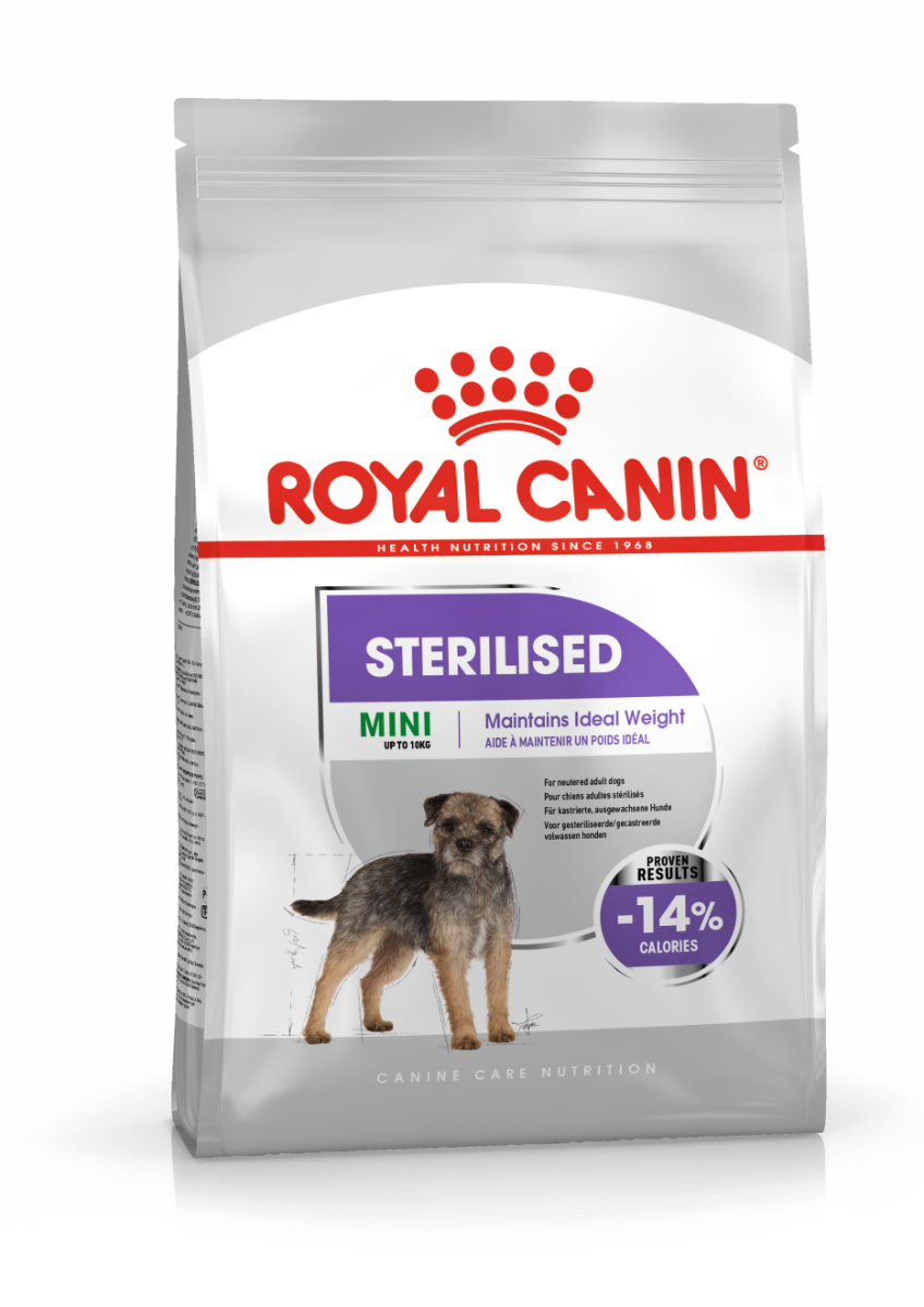 غذای خشک سگ استرالایزد مینی رویال کنین (وزن 3KG)    STERILISED (MINI)_ROYAL CANIN