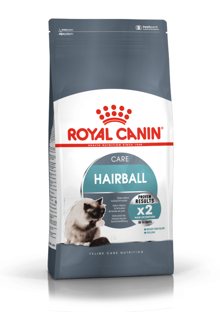 غذای خشک گربه هیربال رویال کنین (وزن 2KG)    HAIRBALL CARE_ROYAL CANIN