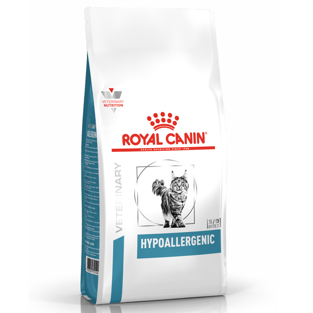 غذای خشک گربه هایپو آلرژنیک رویال کنین (وزن 2.5KG)   HYPOALLERGENIC (ANALLERGENIC)_ROYAL CANIN