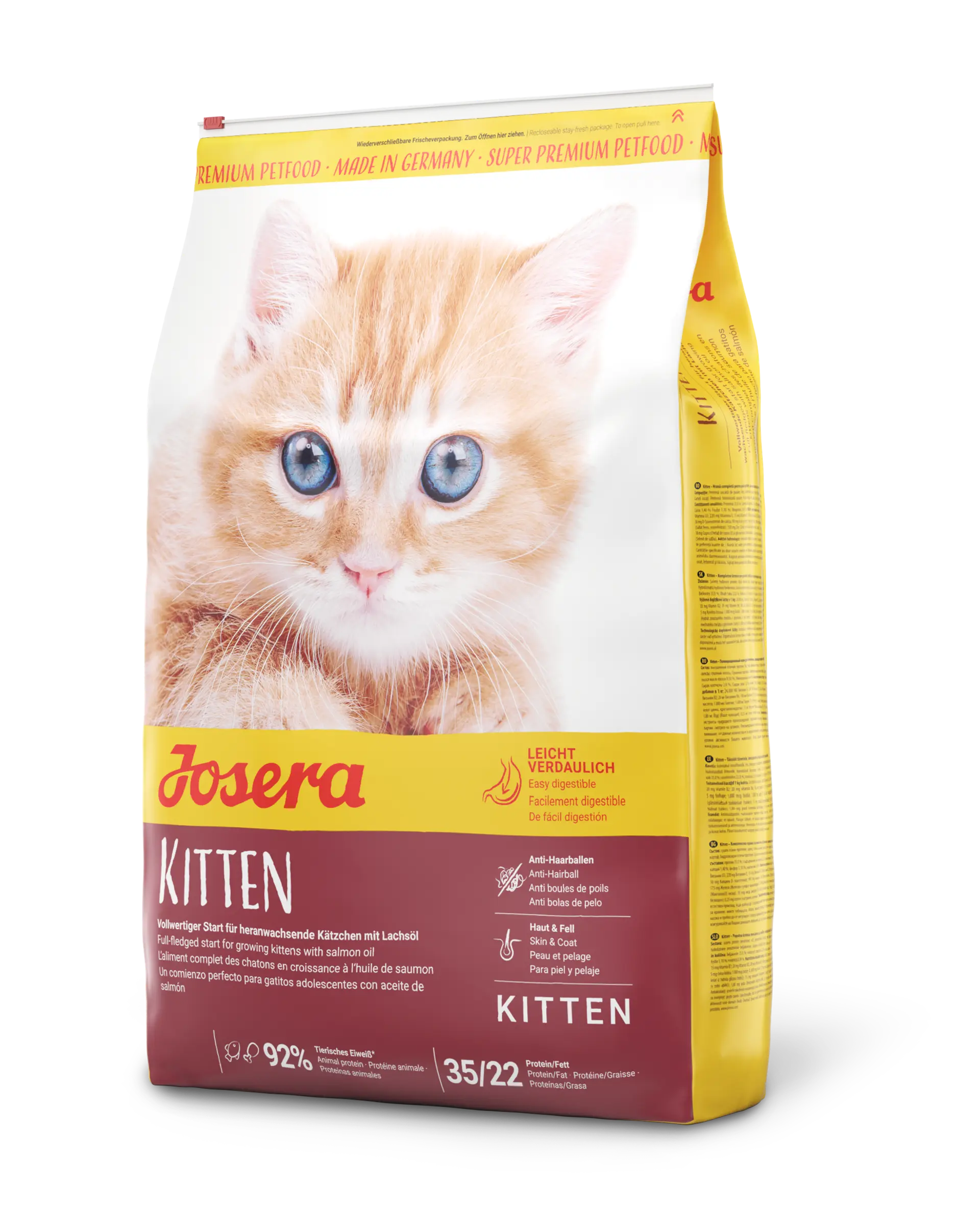 غذای خشک بچه گربه کیتن جوسرا (مخدوش جزئی)(وزن 10KG)    KITTEN_JOSERA