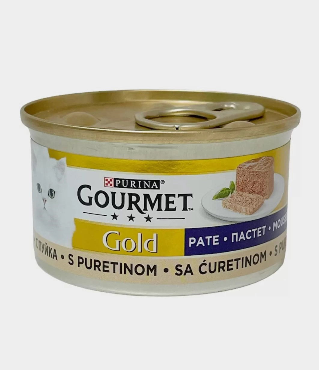 کنسرو گورمت گلد با طعم مرغ     (Gourmet Gold)