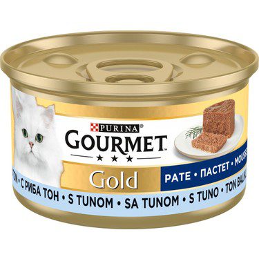 کنسرو گورمت گلد با طعم ماهی (Gourmet Gold)
