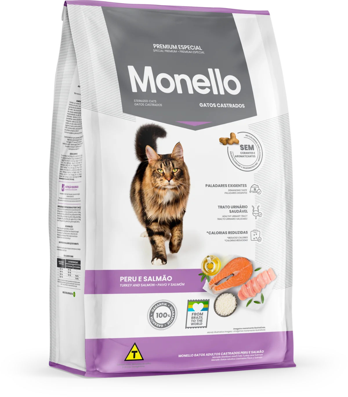 غذای خشک گربه استرلایز مونلو (وزن 1KG) STERILISED_MONELLO