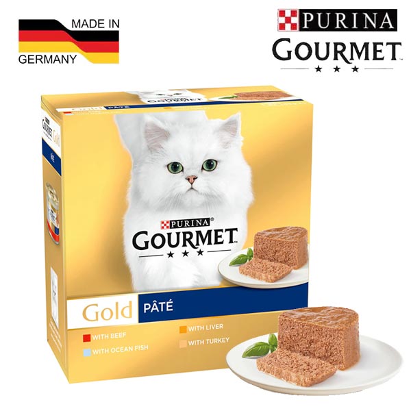 کنسرو گورمت گلد آلمانی (Gourmet Gold) (پک 8...