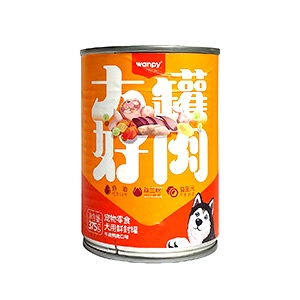 کنسرو سگ ونپی با طعم گاو و اردک