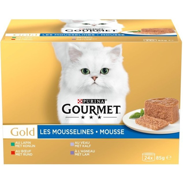 کنسرو گورمت گلد آلمانی (Gourmet Gold) (پک 24 عددی)